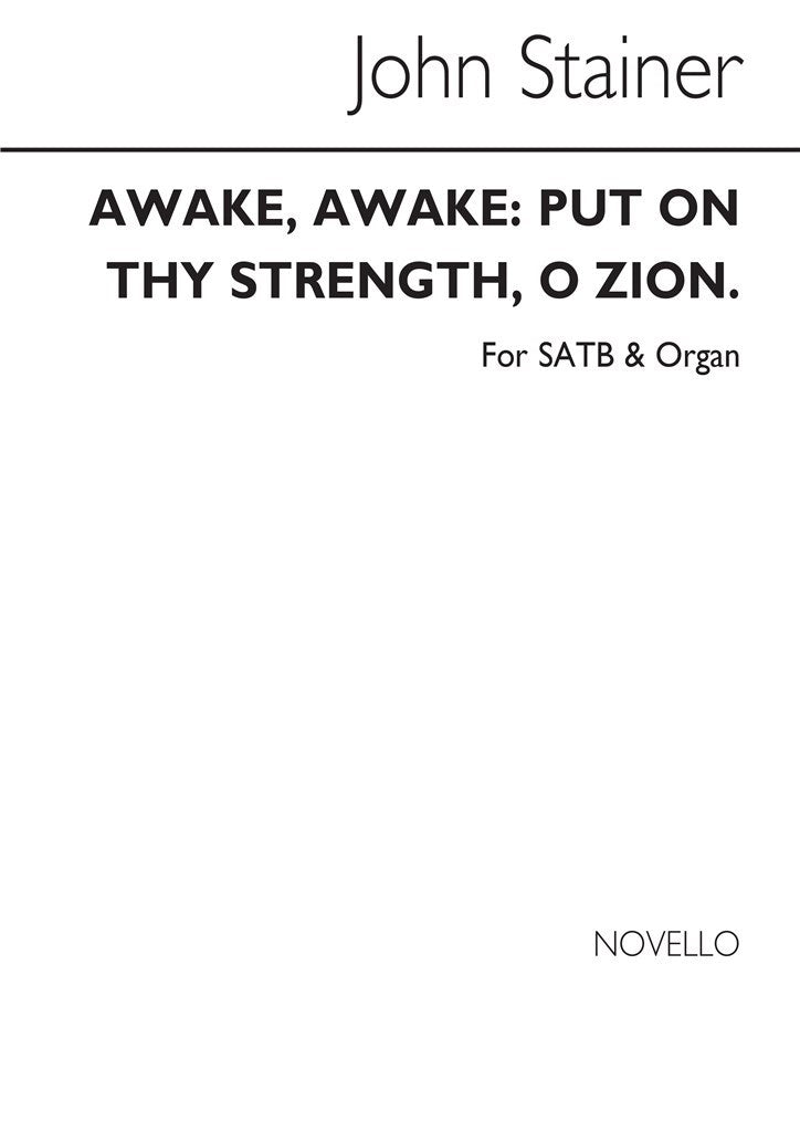 Awake Awake Put On Thy Strength O Zion