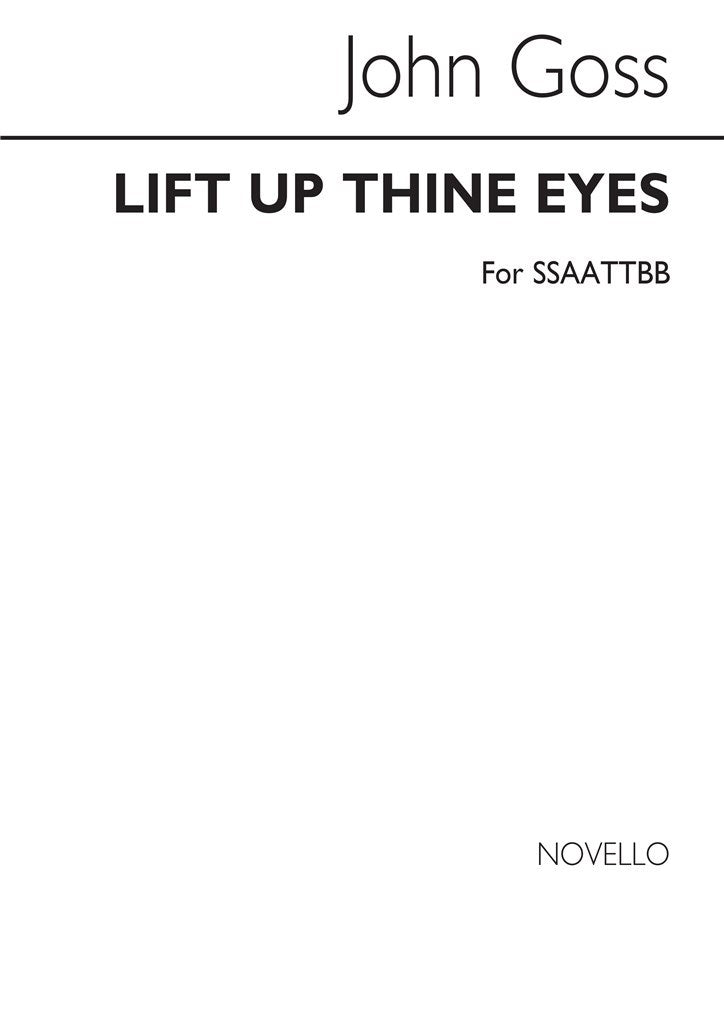 Lift Up Thine Eyes