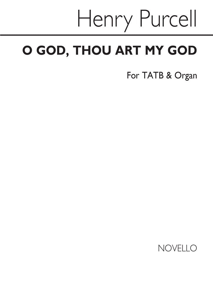 O God, Thou Art My God