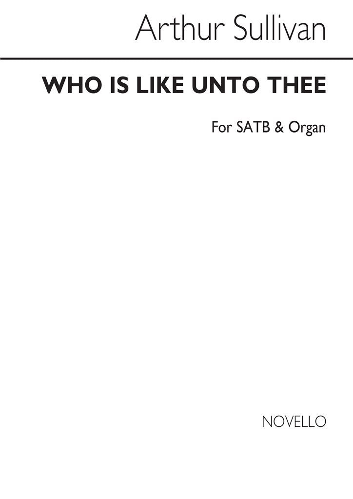 Who Is Like Unto Thee