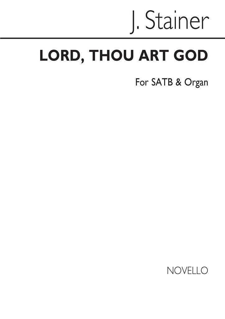 Lord, Thou Art God