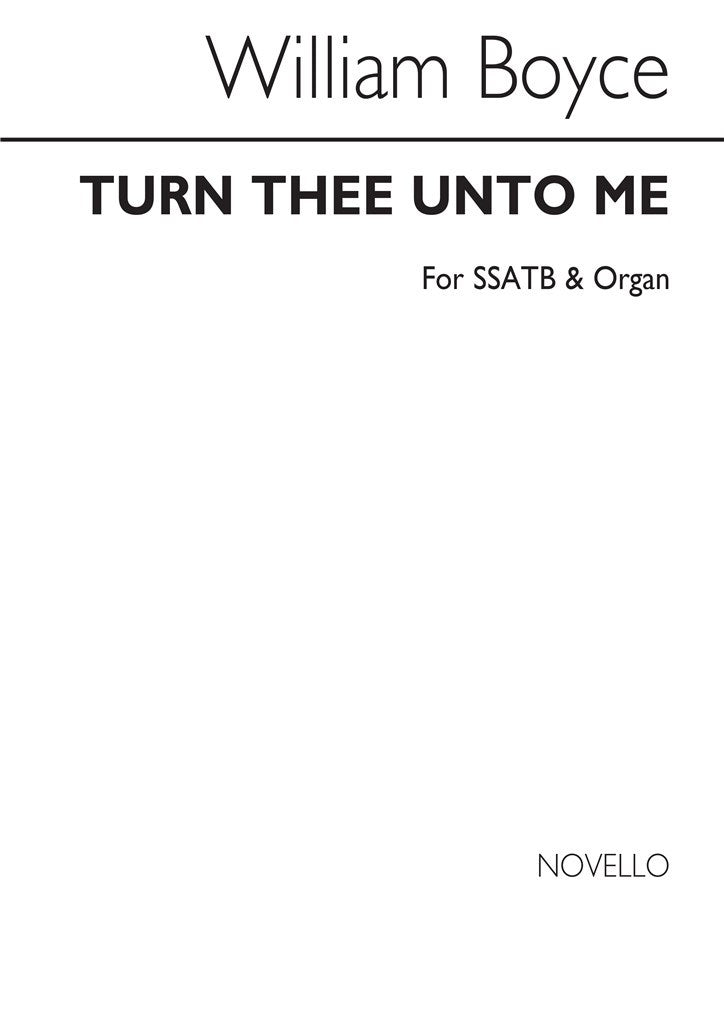 Turn Thee Unto Me