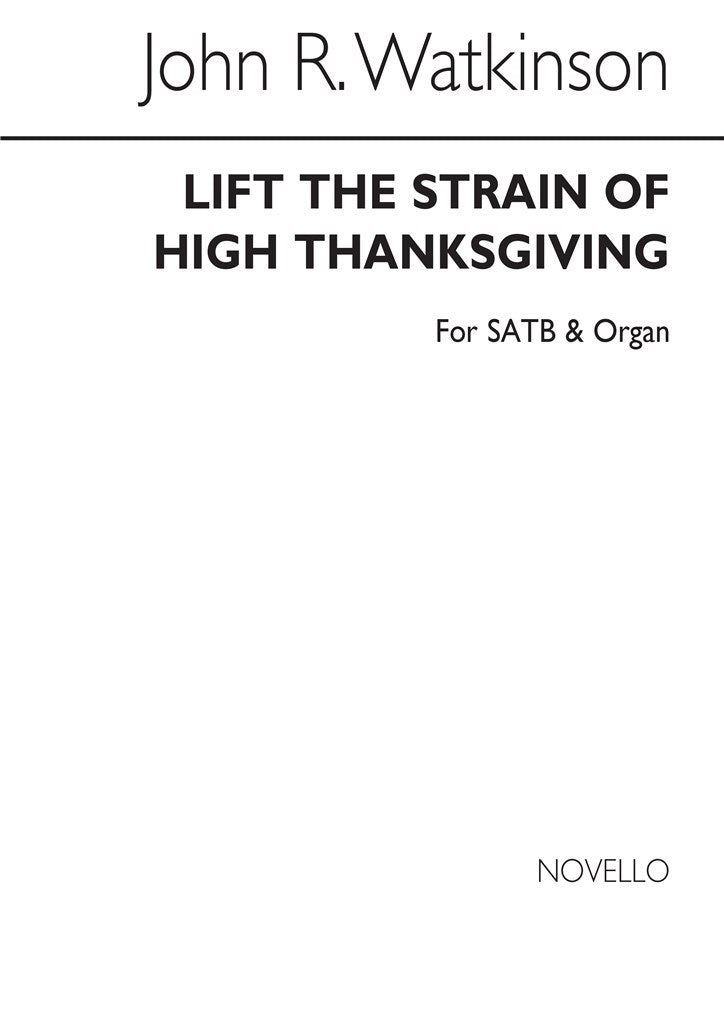 Lift The Strain of High Thanksgiving