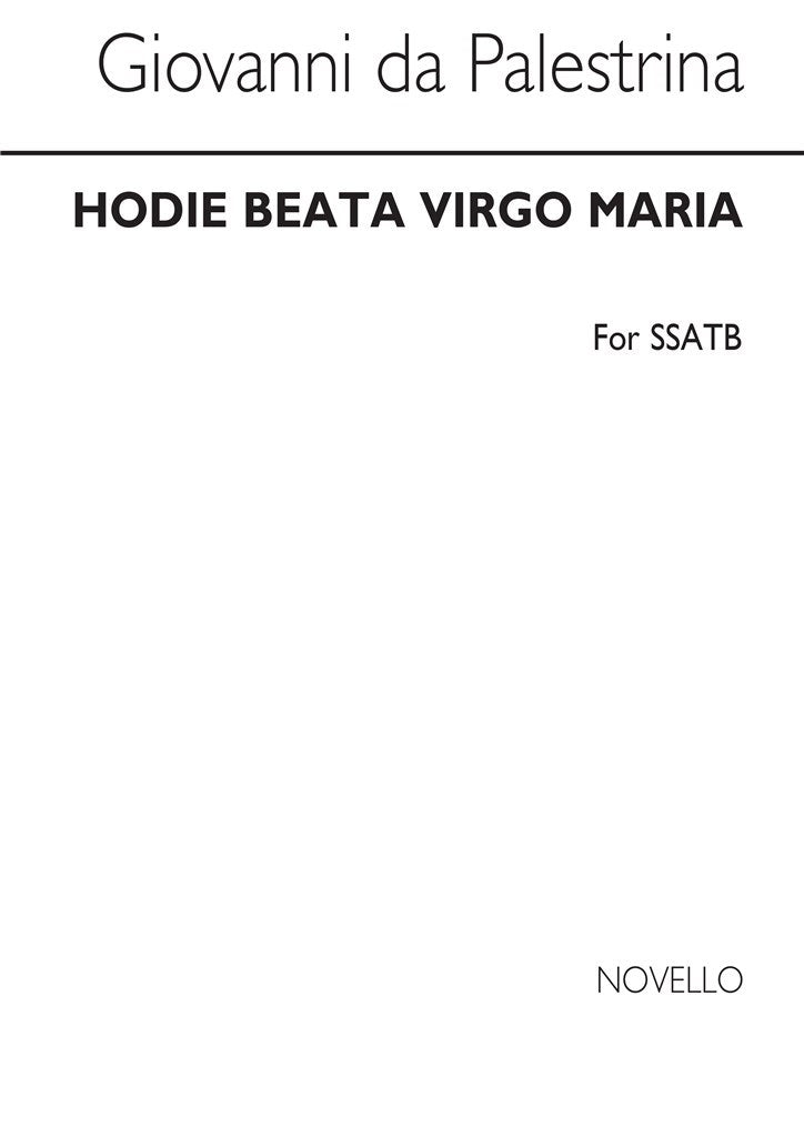 Hodie Beata Virgo Maria