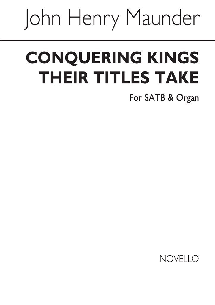 Conquering Kings Their Titles Take