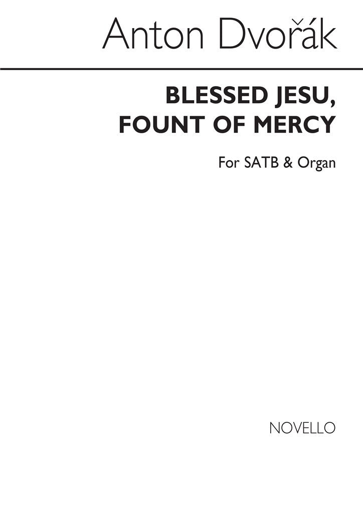 Blessed Jesu Fount of Mercy (SATB)