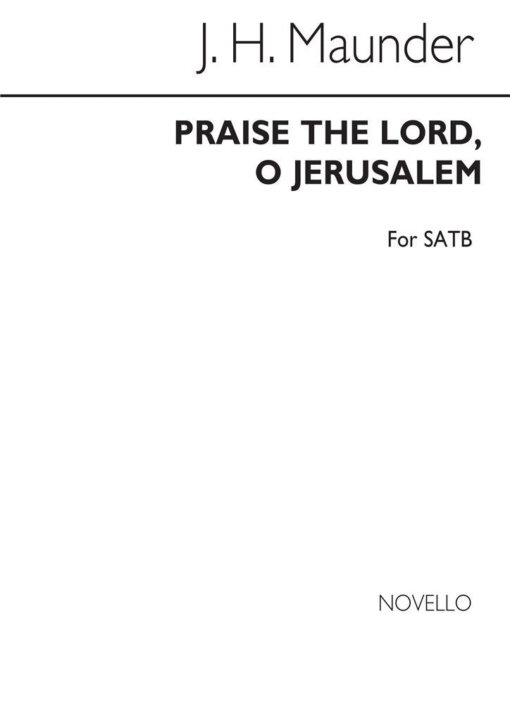 Praise The Lord, O Jerusalem