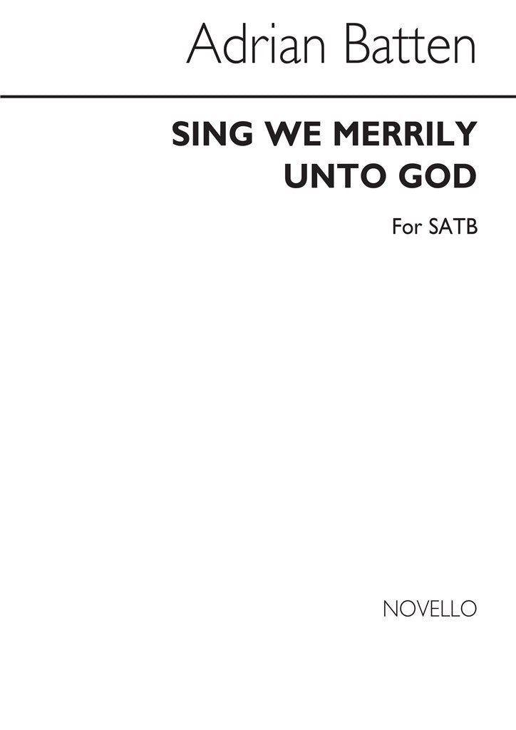 Sing We Merrily Unto God