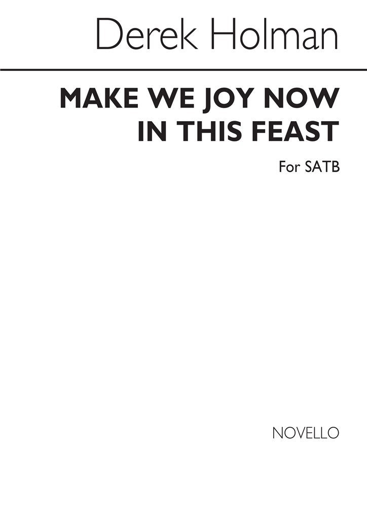 Make We Joy Now In This Feast