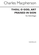 Thou, O God, Art Praised In Sion (Choral Score)