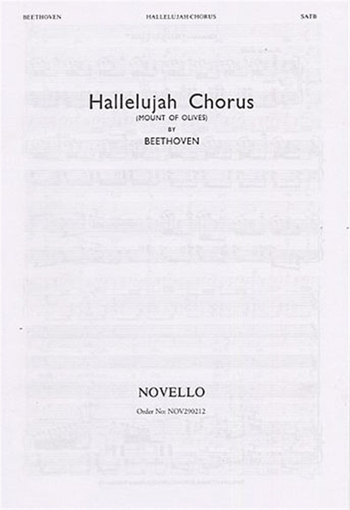 Hallelujah Chorus (Novello Edition)- SATB