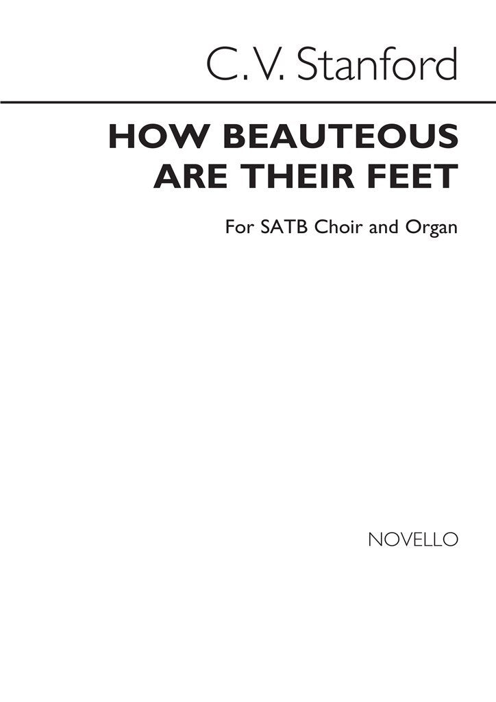 How Beauteous Are Their Feet (Choral Score)