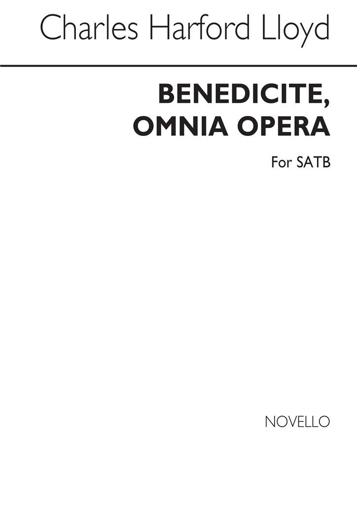 Benedicite Omnia Opera