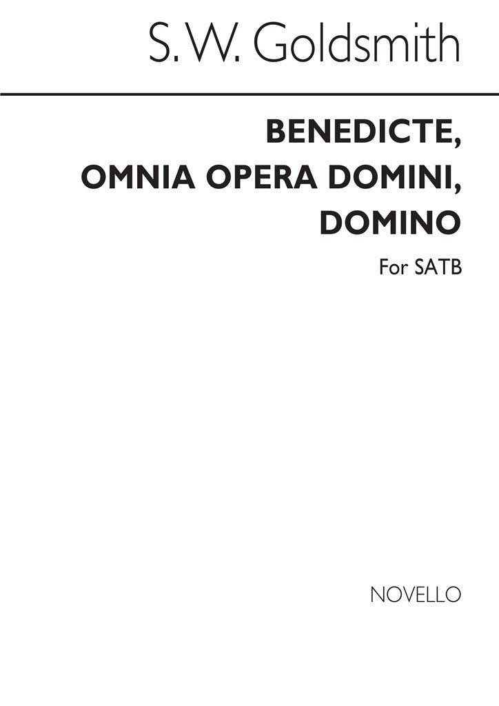 Benedicite Omnia Opera