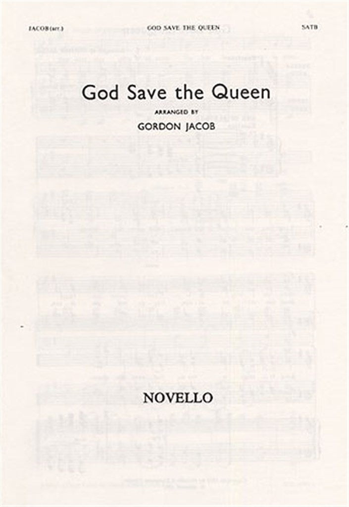 God Save The Queen, arr. Gordon Jacobs