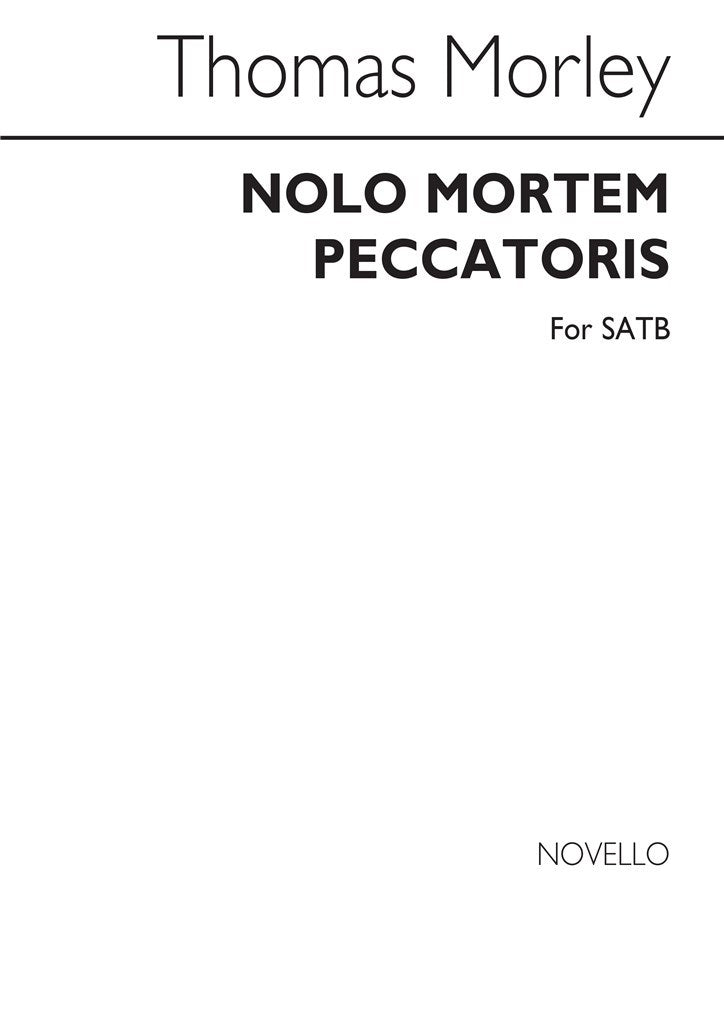 Nolo Mortem Peccatoris