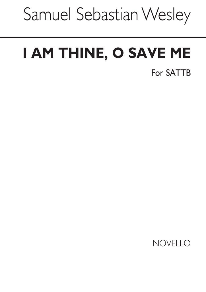 I Am Thine O Save Me