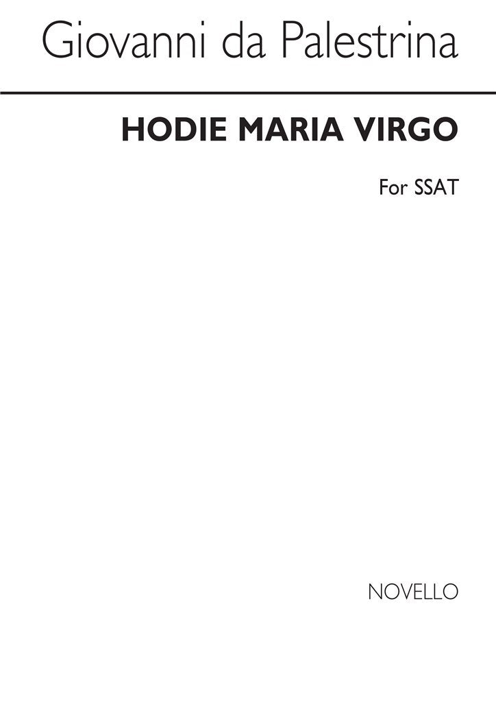Hodie Maria Virgo