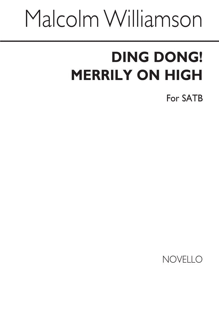 Ding Dong! Merrily On High