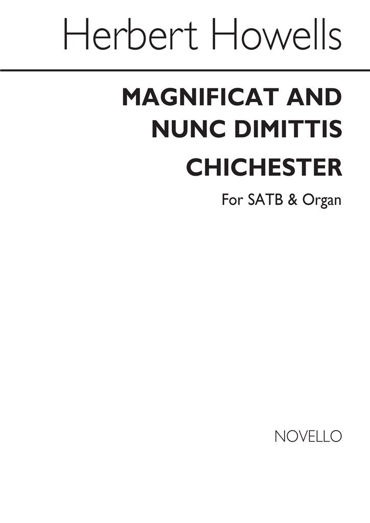 Magnificat and Nunc Dimittis "Chichester"