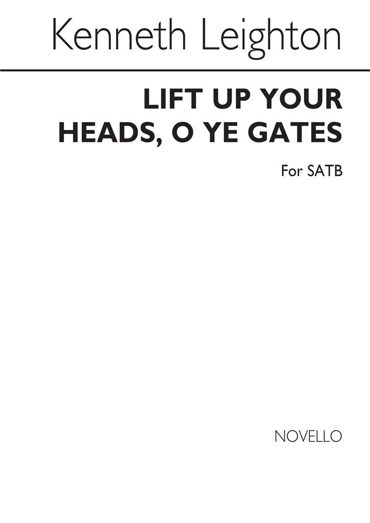 Lift Up Your Heads, O Ye Gates