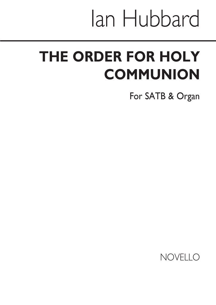 The Order For Holy Communion (Alternative Service)