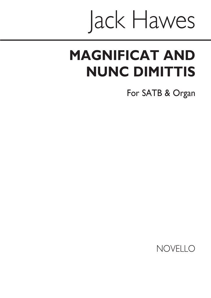 Magnificat and Nunc Dimittis In D