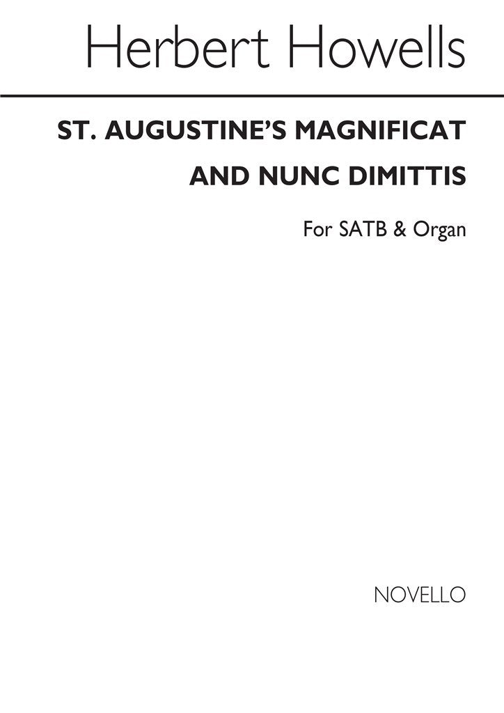 Magnificat and Nunc Dimittis "St. Augustine's"