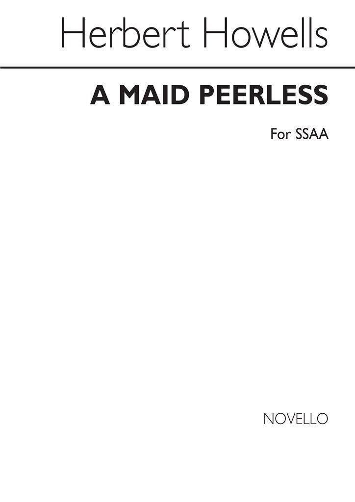 A Maid Peerless