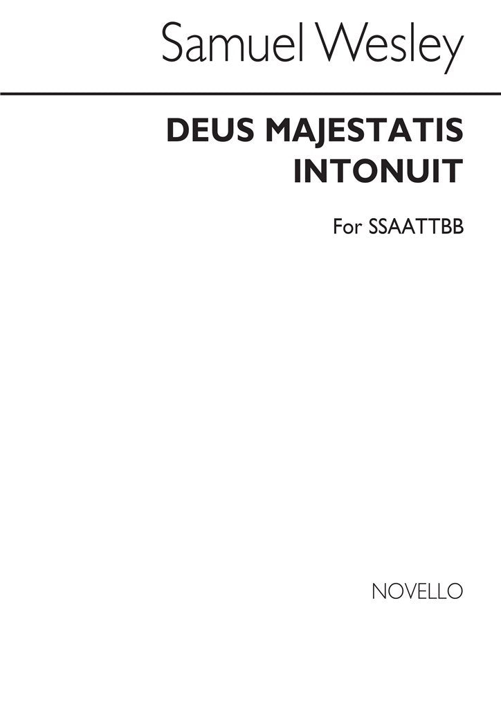 Deus Majestatis Intonuit