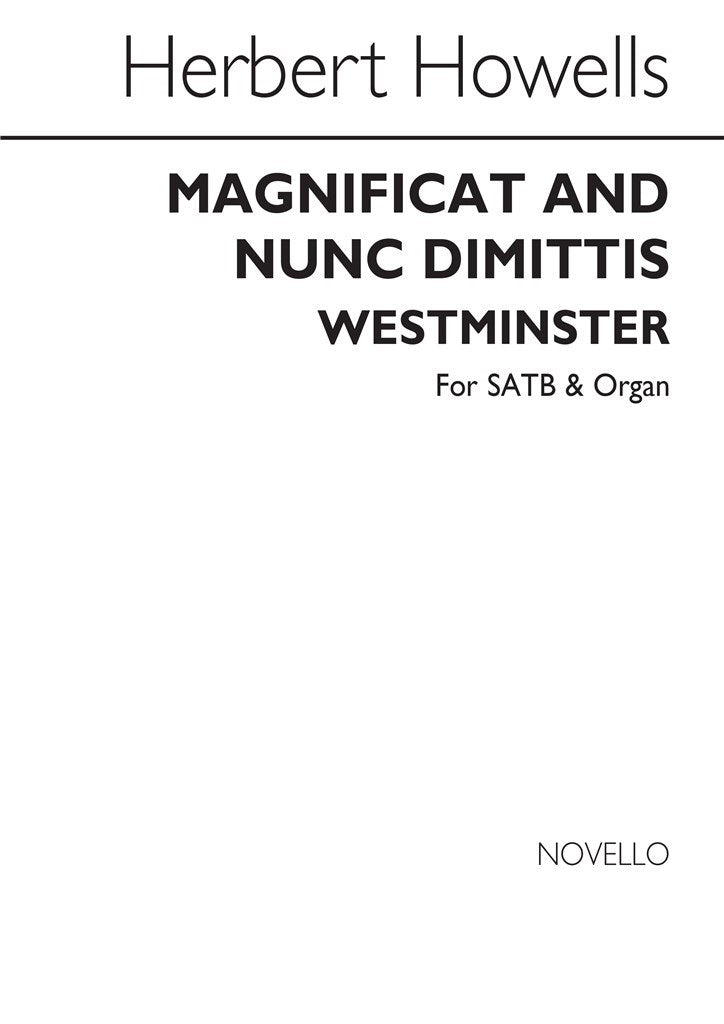 Magnificat and Nunc Dimittis "St. Peter in Westminster"