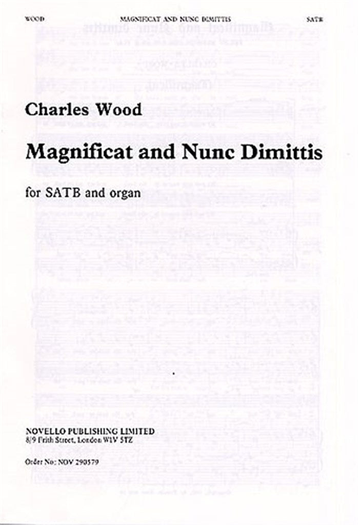 Magnificat and Nunc Dimittis In E Flat No. 1