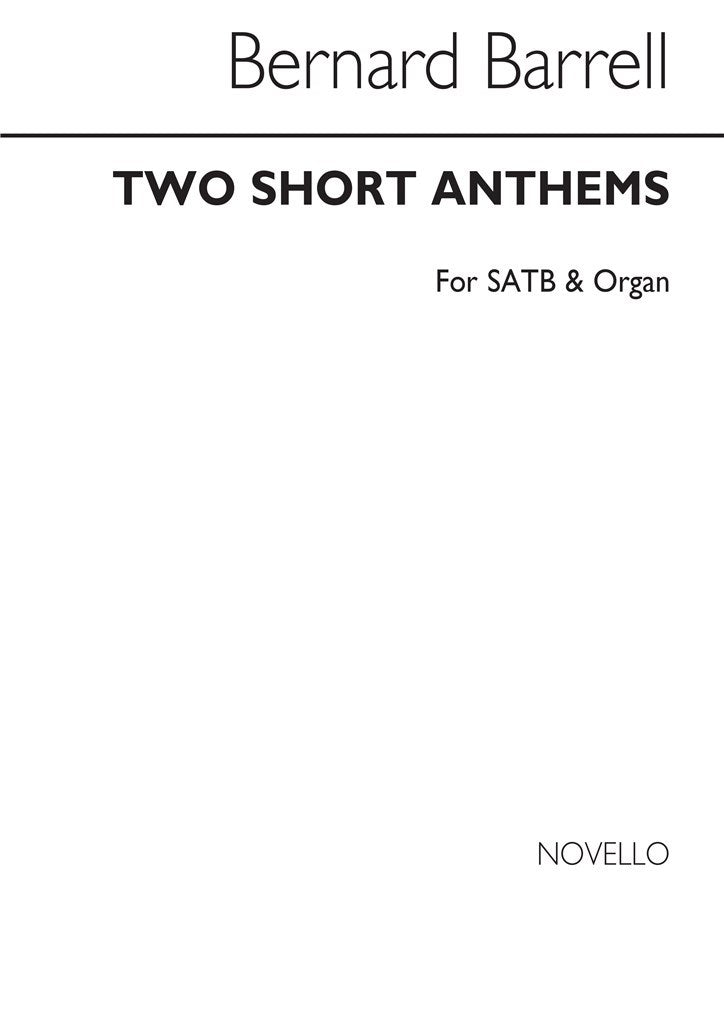 Two Short Anthems Op.103