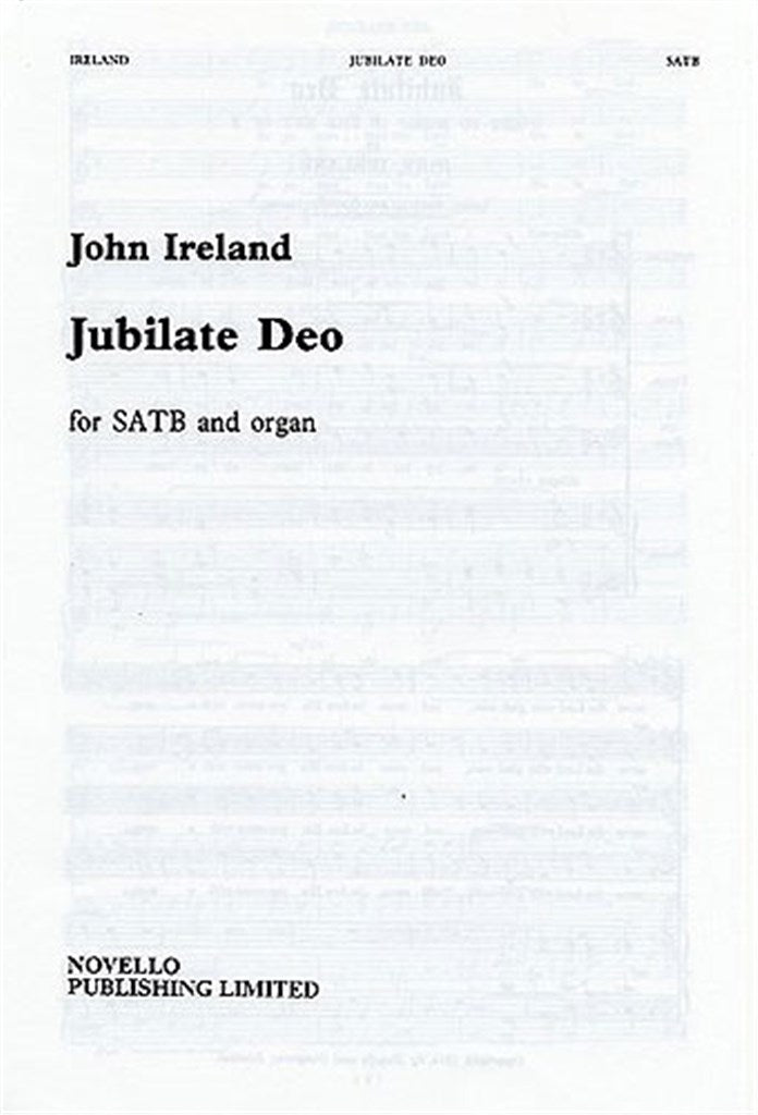 Jubilate Deo In F