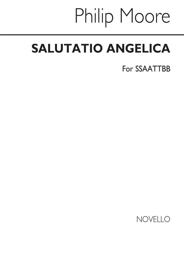 Salutatio Angelica for Double Choir