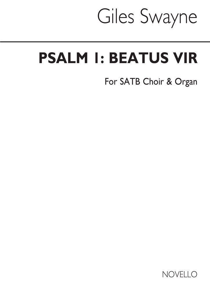 Psalm 1 Beatus Vir Choral Leaflet