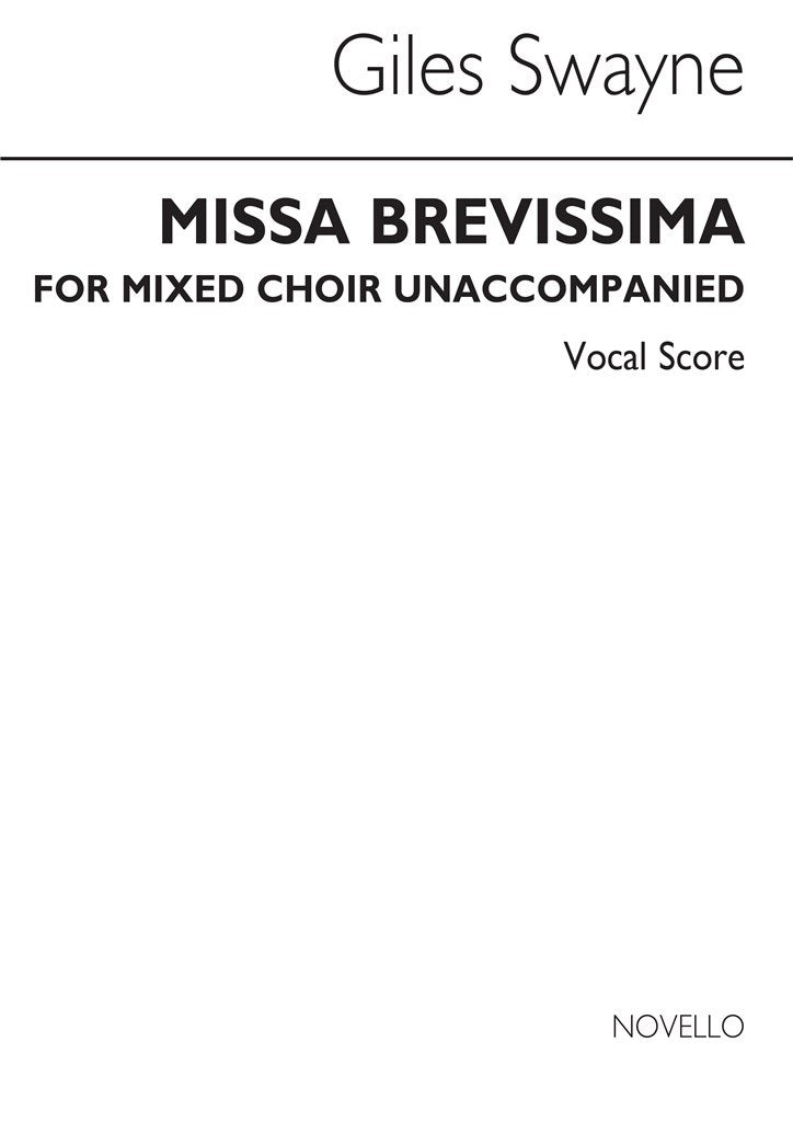 Missa Brevissima SATB