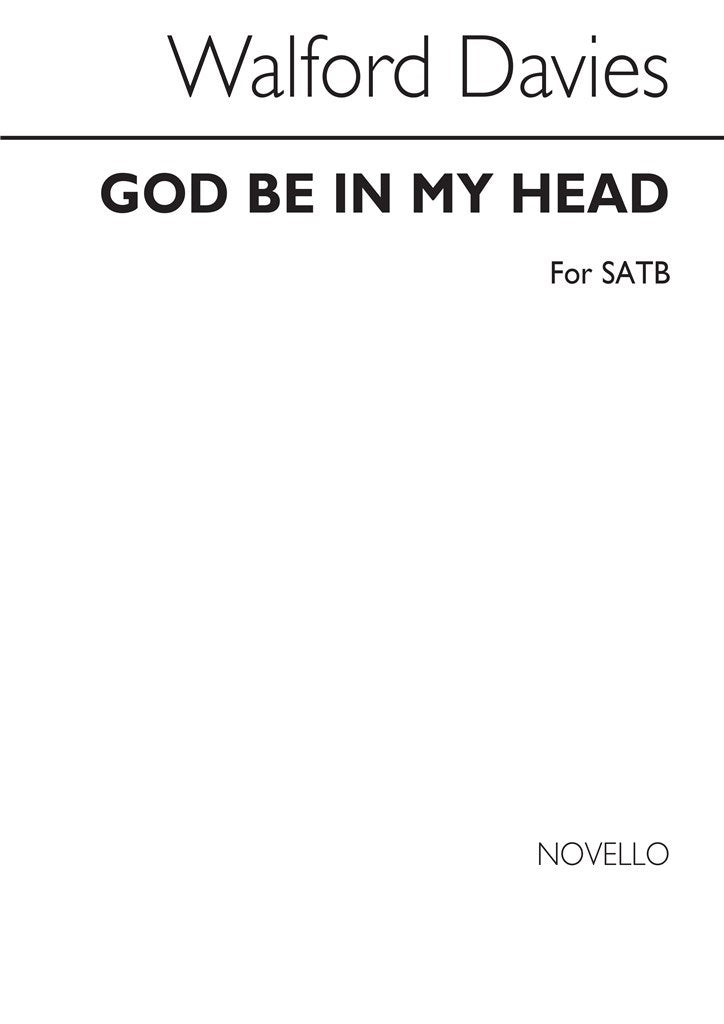 God Be In My Head