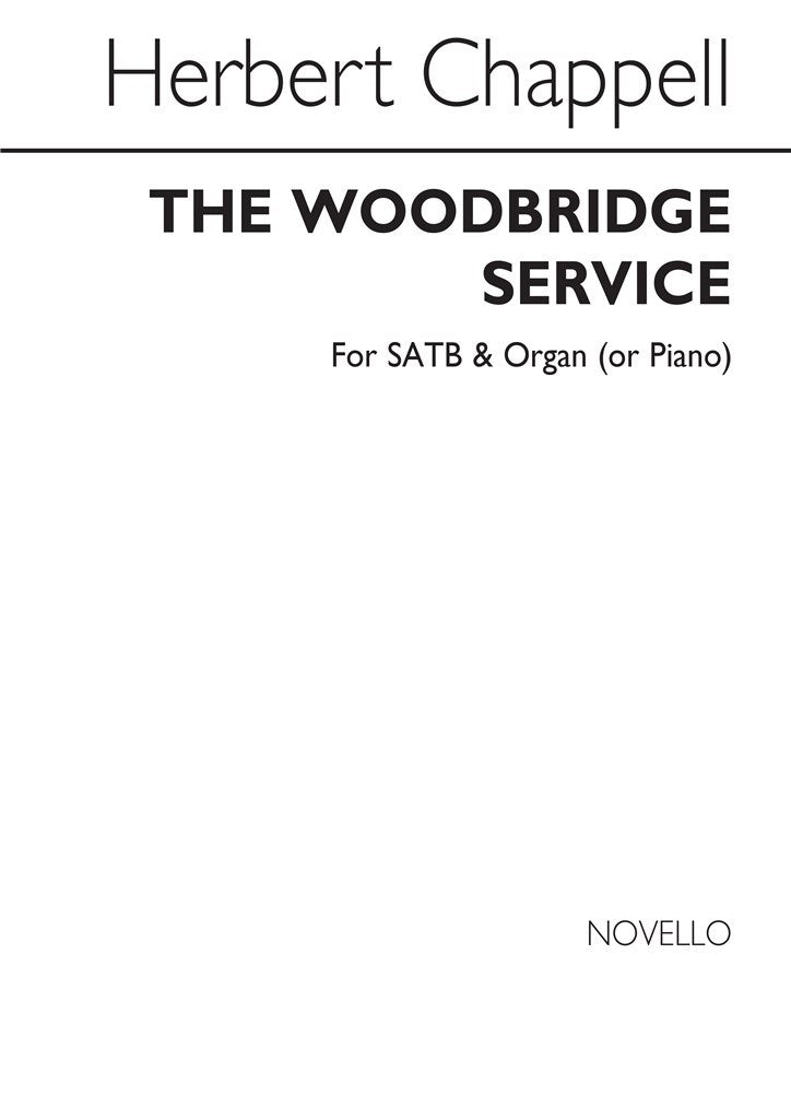 The Woodbridge Service  (SATB and Piano or Organ)