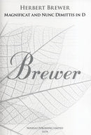 Magnificat and Nunc Dimittis In D (New Engraving)