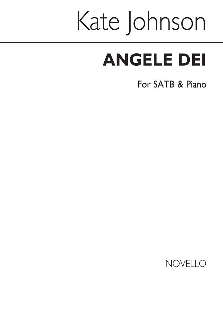 Angele Dei (Novello New Choral Series)