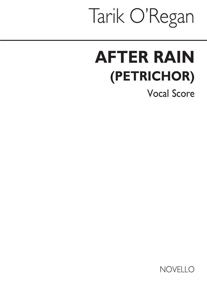 After Rain (Petrichor) - Vocal Score
