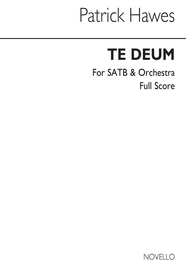 Te Deum - Full Score