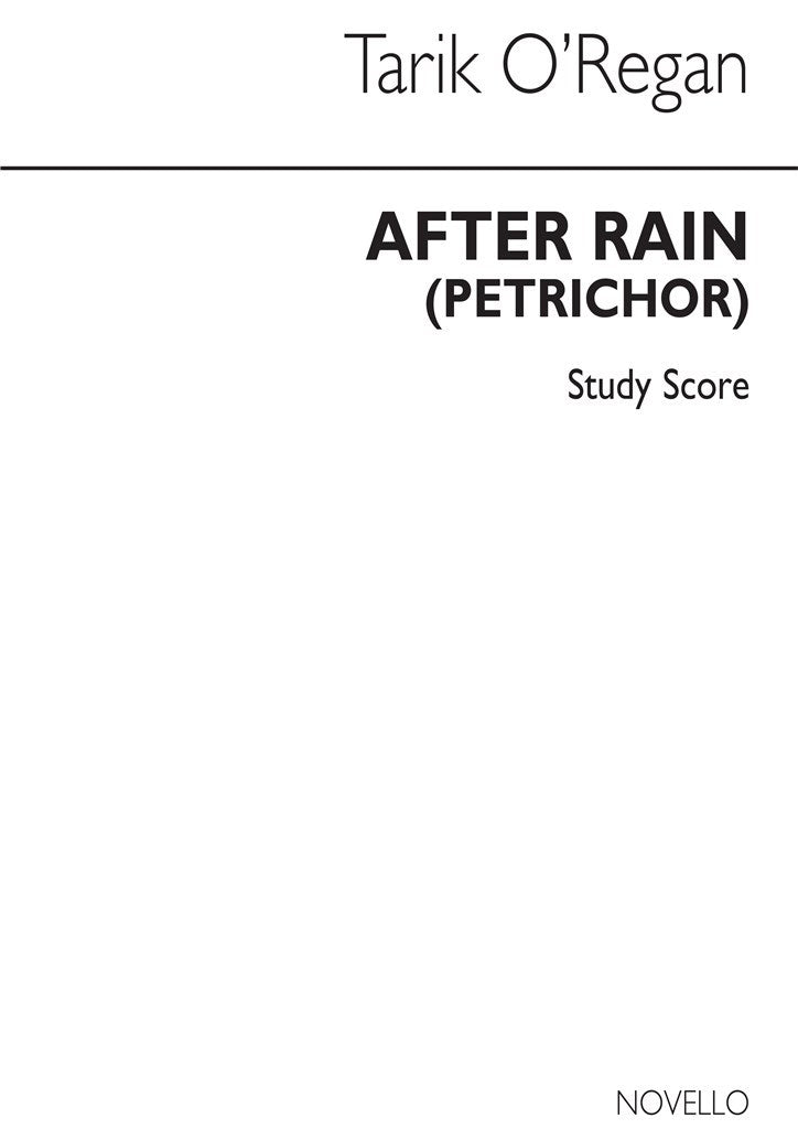 After Rain (Petrichor) - Full Score