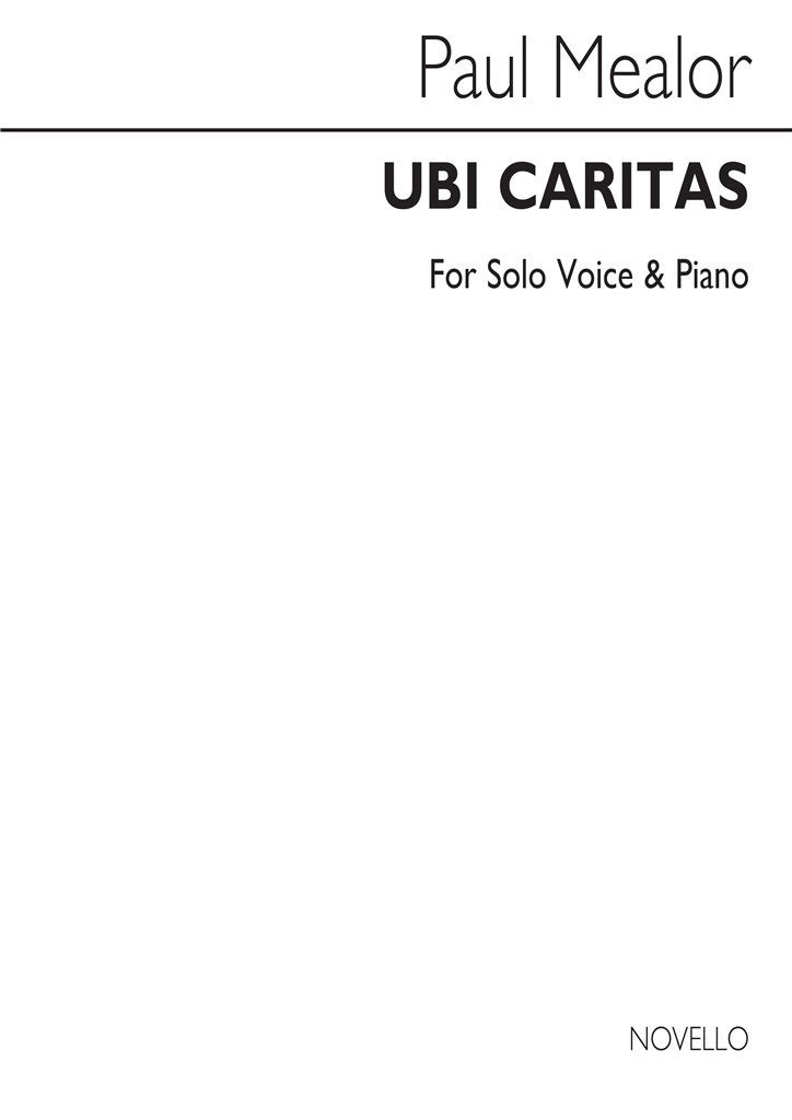 Ubi Caritas (Voice and Piano)