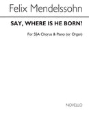 Say, Where Is He Born (Christus)