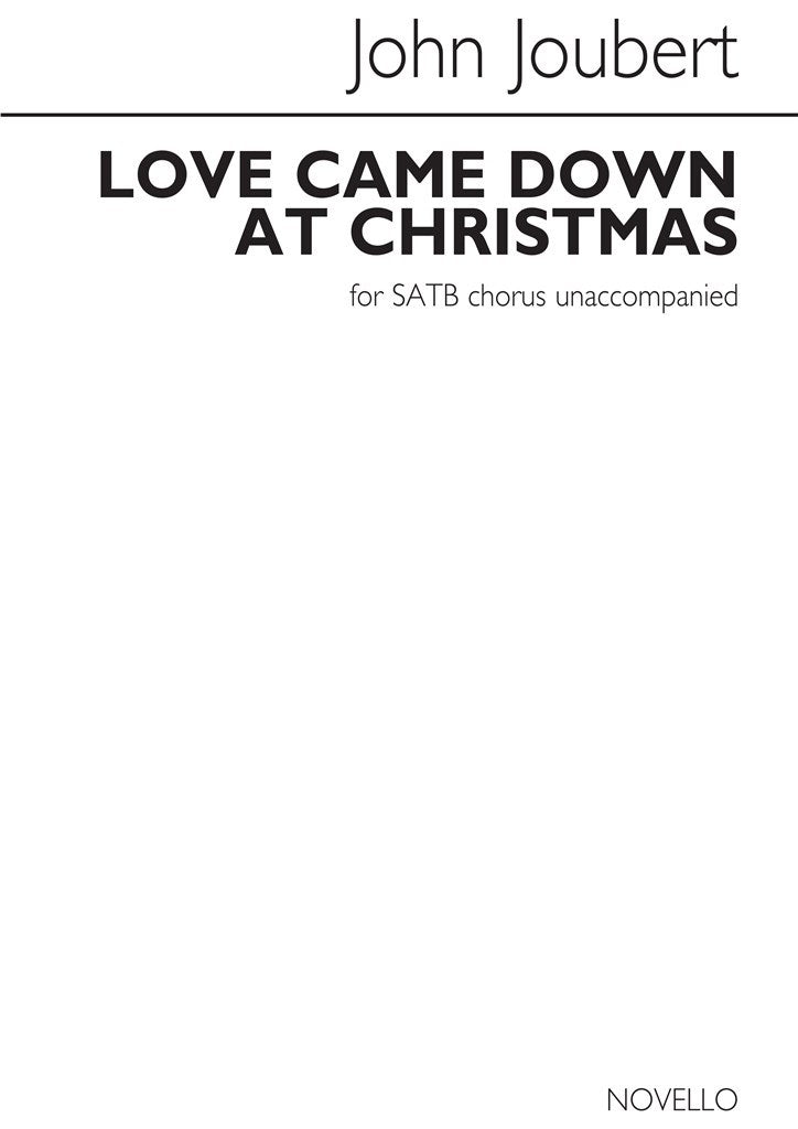 Love Came Down At Christmas