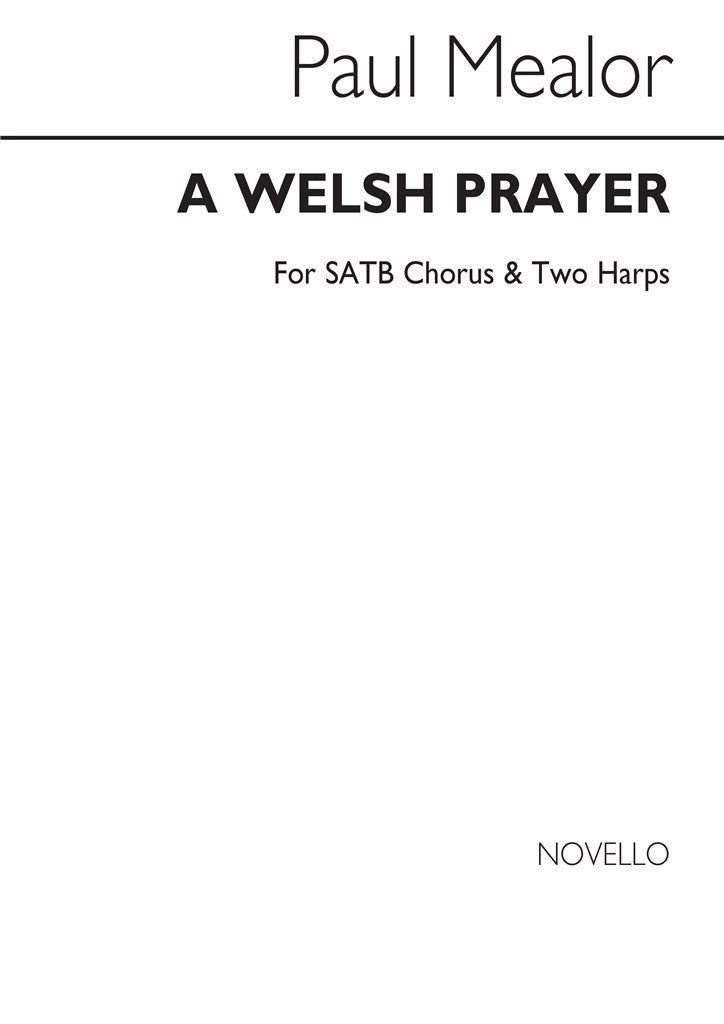 A Welsh Prayer (SATB and Piano)