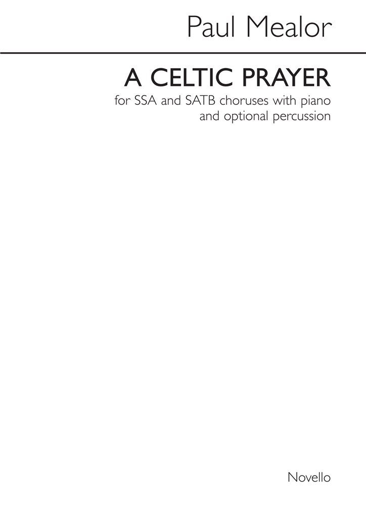 A Celtic Prayer (Choral Score)