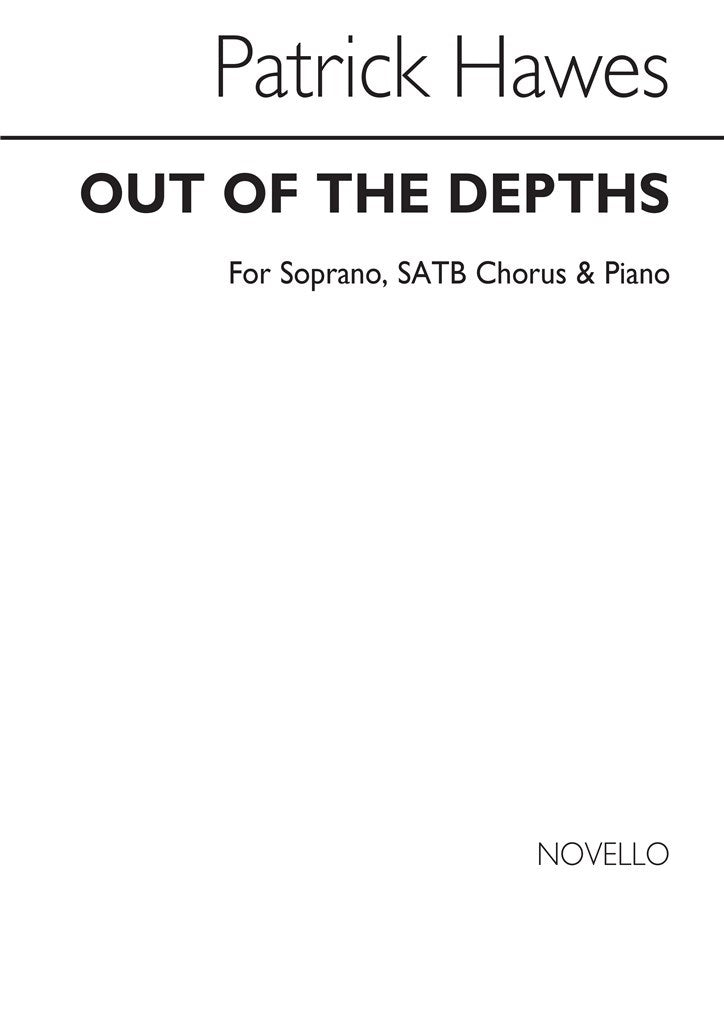 Out of The Depths (Soprano Voice, SATB and Piano)